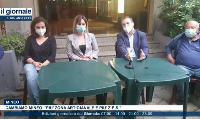 IL GIORNALE L'appello del gruppo consiliare "CambiAmo Mineo": "più zona artigianale e più ZES" 1 Giugno 2021